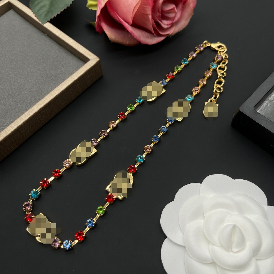 Luxurious Designed Men chain Necklaces D Letter multicolour Crystal Diamonds Pendants Women's Copper Ladies Girls Wedding Bride Gift Designer Jewelry HDDG1--014
Luxurious Designed Men chain Necklaces D Letter multicolour Crystal Diamonds Pendants Women's Copper Ladies Girls Wedding Bride Gift Designer Jewelry HDDG1--014