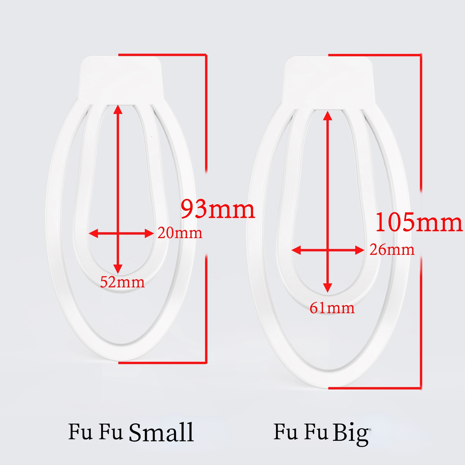 Cockrings Panty Chastity With The Fufu Clip For Sissy Male Mimic Female Pussy Device Light Plastic Trainingsclip Cock Cage Sextoy 230411