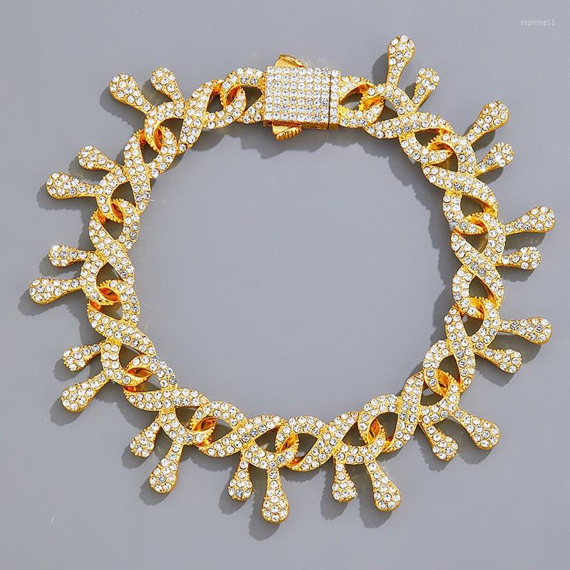 Dog Collars 18mm Width Large Gold Silver Color Thorn Miami Cuban Link Chain Collar Full Rhinestones Cat Pet Jewelry Para Perros Long
Dog Collars 18mm Width Large Gold Silver Color Thorn Miami Cuban Link Chain Collar Full Rhinestones Cat Pet Jewelry Para Perros Long