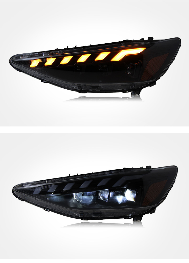 Auto Headlights for Hyundai LAFESTA 20 18-2022 Upgrade AUDI Style LED Daytime Running Turn Signal Head Lights