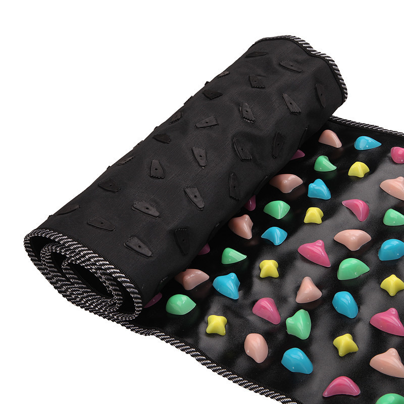 Full Body Massager Cushion Simulation Cobblestone Foot Leg Pad Pain Relief Relaxing Mat Healthcare Acupressure 230411