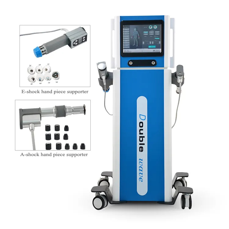 pneumatic and electromagnetic 2 in 1 high energy shockwave extracorporal therapy machine for Erectile dysfunction treatment Pain relief