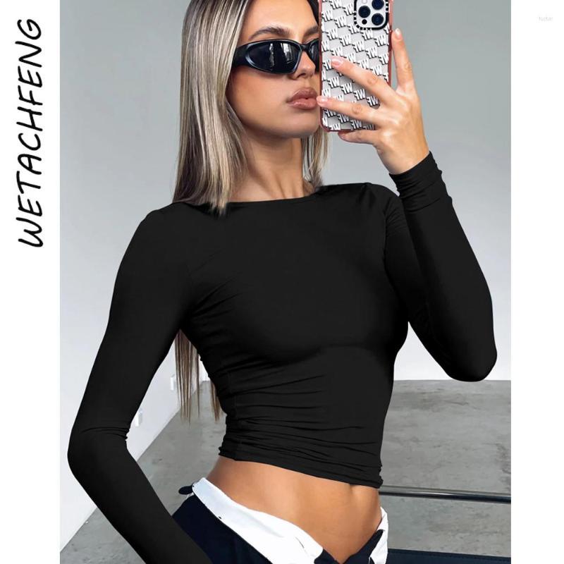 Women' T Shirts Black Sexy Bodycon Skims Women Harajuku Long Sleeve O Neck Base Tees Tops Summer Solid Skinny Soft Breathable Clothes, Essu008
Women' T Shirts Black Sexy Bodycon Skims Women Harajuku Long Sleeve O Neck Base Tees Tops Summer Solid Skinny Soft Breathable Clothes, Essu008