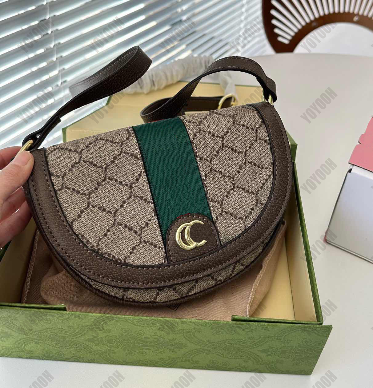 5A top mens waist bags chestbag Designer Shoulder Bag luxury womens cross body fashion with classic two letter diagonal handbag camera bagss with box