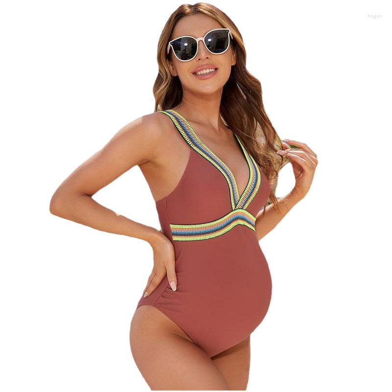 Women's Swimwear 2023 Maternity Summer Sexy Woman Clothes V Neck Patchwork Pregnant Bathing Beach Clothing Premama Swim Suits, Black
Women's Swimwear 2023 Maternity Summer Sexy Woman Clothes V Neck Patchwork Pregnant Bathing Beach Clothing Premama Swim Suits, Black