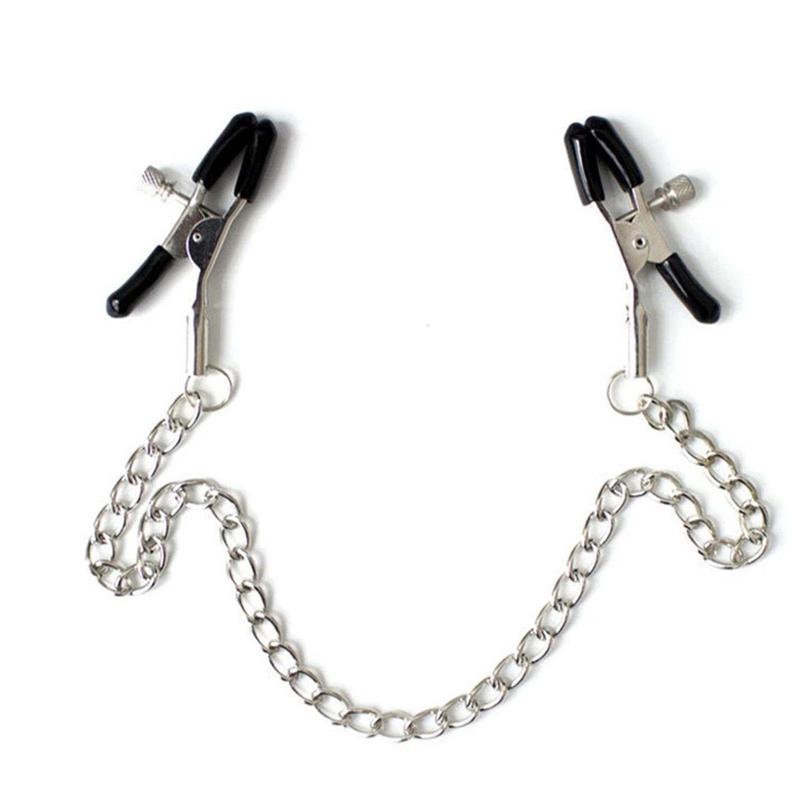 Adult Toys Women Nipple Clamps Tools Stainless Steel Metal Chain Clips Labia Clamp Slave Bondage BDSM Games Couples Sex 230411