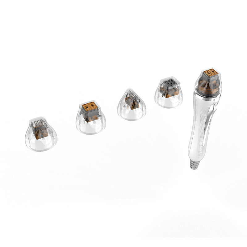 Hot Disposable Insulated RF Microneedle Cartridges with 10/25/64/Nano Pins for Face Gold Radio Frequency Micro Needling Tips