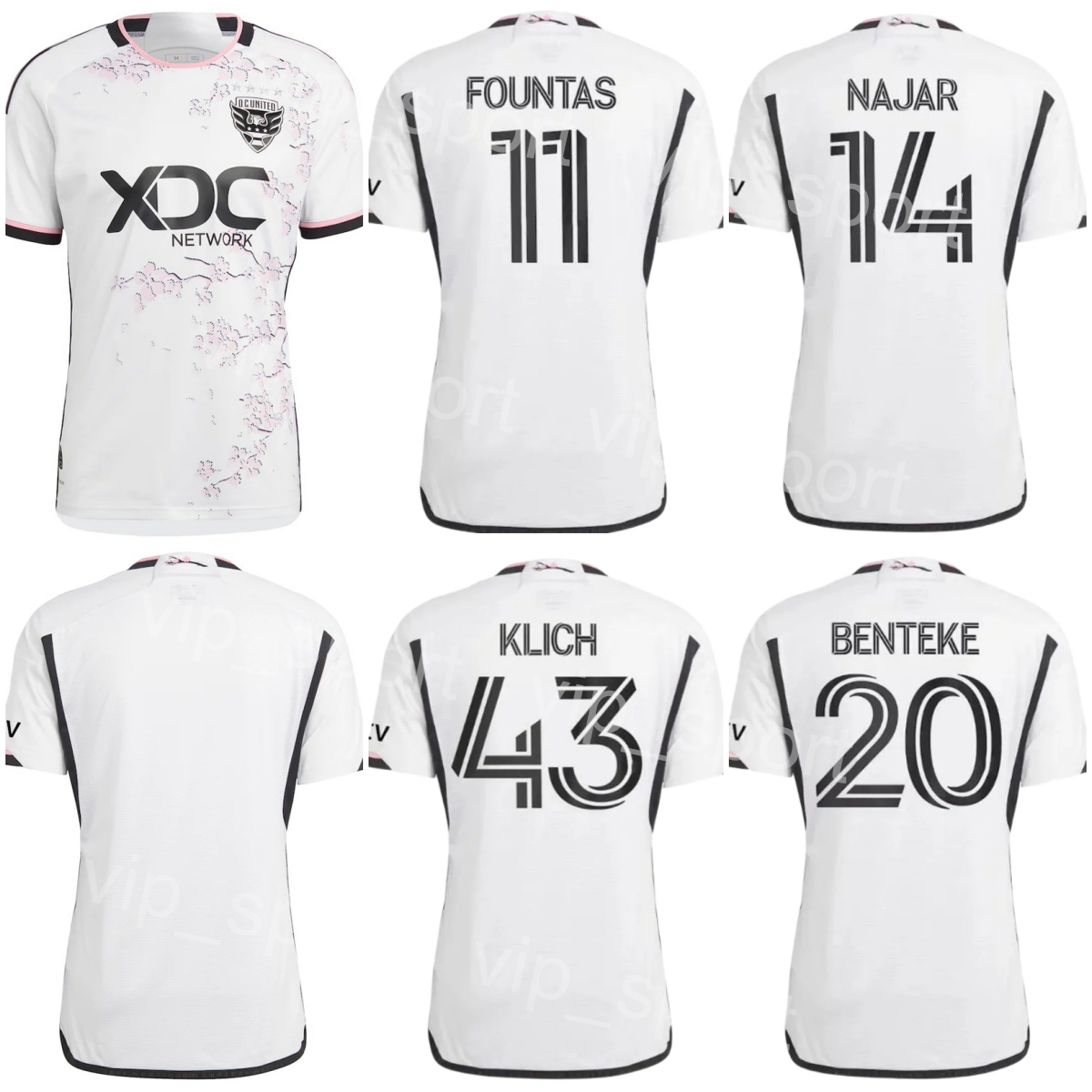 Washington DC United Soccer Jerseys 20 Christian Benteke 43 Mateusz Klich 5 Mohanad Jeahze 15 Steve Birnbaum 6 Canouse 25 Jackson Hopkins Football Shirt Kits 23/24, White
Washington DC United Soccer Jerseys 20 Christian Benteke 43 Mateusz Klich 5 Mohanad Jeahze 15 Steve Birnbaum 6 Canouse 25 Jackson Hopkins Football Shirt Kits 23/24, White