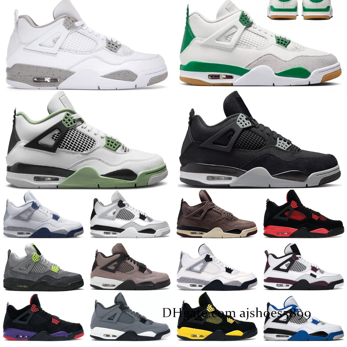 Jumpman 4 Basketball Shoes 4s Military Black Cat Seafoam Red Thunder Cement Sail Violet Ore Midnight Navy Tech White Oreo Pine Green Mens Womens Sneakers Trainers, Bubble column
Jumpman 4 Basketball Shoes 4s Military Black Cat Seafoam Red Thunder Cement Sail Violet Ore Midnight Navy Tech White Oreo Pine Green Mens Womens Sneakers Trainers, Bubble column