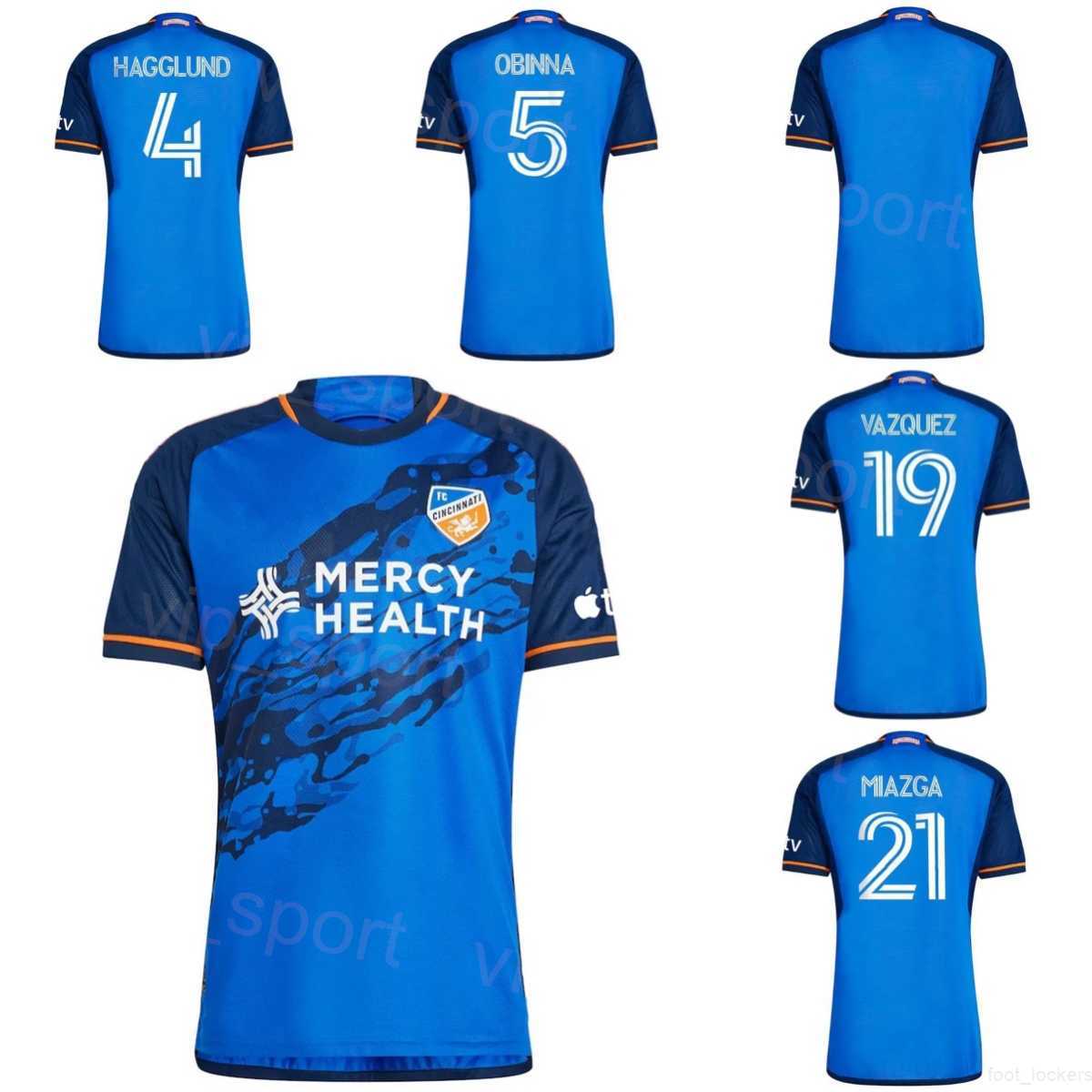 FC Cincinnati Jerseys Soccer 10 Luciano Acosta 19 Brandon Vazquez 93 Junior Moreno 31 Alvaro Barreal 11 Sergio Santos 15 Yerson Mosquera Football Shirt Kits 23/24, Blue
FC Cincinnati Jerseys Soccer 10 Luciano Acosta 19 Brandon Vazquez 93 Junior Moreno 31 Alvaro Barreal 11 Sergio Santos 15 Yerson Mosquera Football Shirt Kits 23/24, Blue