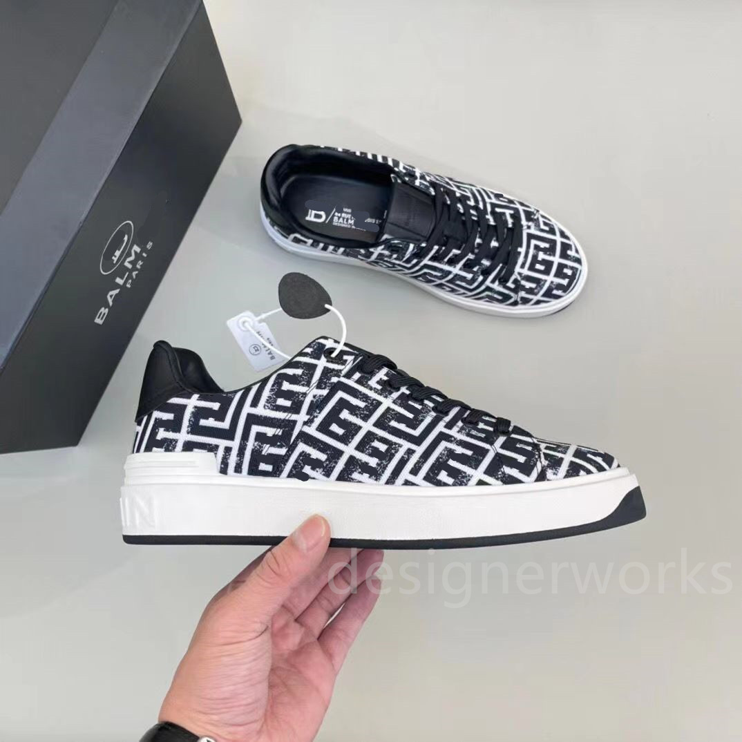 high quality Designer Shoes Men canvas shoes Luxury Designers Sneaker Platform Casual balmains Shoe Low Top Lace Up Sneakers
high quality Designer Shoes Men canvas shoes Luxury Designers Sneaker Platform Casual balmains Shoe Low Top Lace Up Sneakers