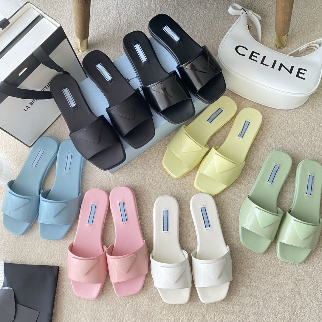 2023 Designer Best Quality Triangle p Slippers Genuine leather slippers, muller shoes, flat bottomed flat sandals, high heeled women's shoes on the outside, Colour 5
2023 Designer Best Quality Triangle p Slippers Genuine leather slippers, muller shoes, flat bottomed flat sandals, high heeled women's shoes on the outside, Colour 5
