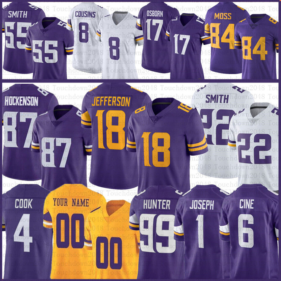 Dalvin Cook Justin Jefferson Harrison Smith Custom Football Jersey TJ Hockenson CJ Ham Randy Moss Kirk Cousins Byron Murphy Camryn Bynum Lewis Cine Adrian Peterson, Youth
Dalvin Cook Justin Jefferson Harrison Smith Custom Football Jersey TJ Hockenson CJ Ham Randy Moss Kirk Cousins Byron Murphy Camryn Bynum Lewis Cine Adrian Peterson, Youth