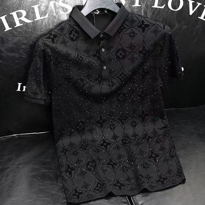 Mens Stylist Polo Shirts Luxury Men Clothes Short Sleeve Fashion Casual Men's Summer T Shirt women tees are available Size M-4XL, Black
Mens Stylist Polo Shirts Luxury Men Clothes Short Sleeve Fashion Casual Men's Summer T Shirt women tees are available Size M-4XL, Black