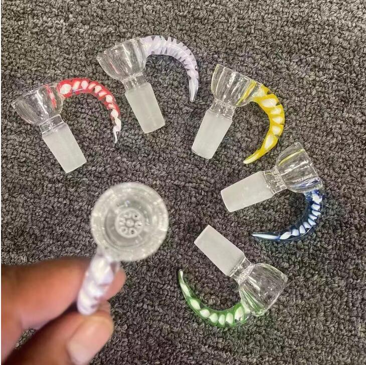 Glass Bowls For Bong Hookahs Thick Dragon Claw Male Joint 14mm Snowflake horn Bongs Piece Water Pipes Oil Rig Bongs Smoking
Glass Bowls For Bong Hookahs Thick Dragon Claw Male Joint 14mm Snowflake horn Bongs Piece Water Pipes Oil Rig Bongs Smoking