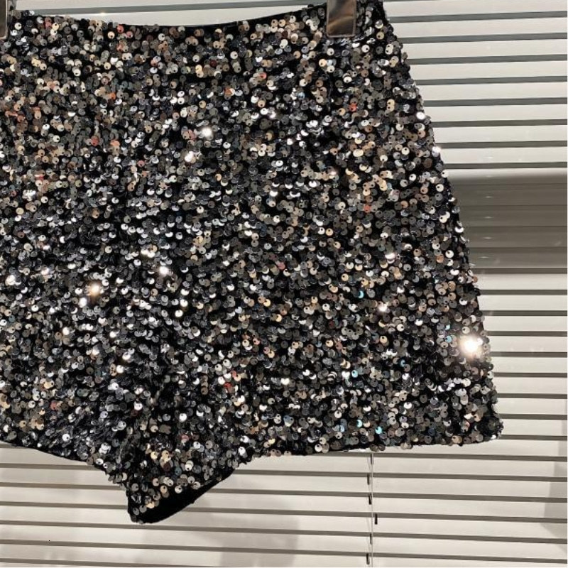 Shorts Fashion Baby Girl Bling Sequined Toddler Teens Child Shiny Short Trousers Kid Pant Party Club Clothes 1 14Y 230411