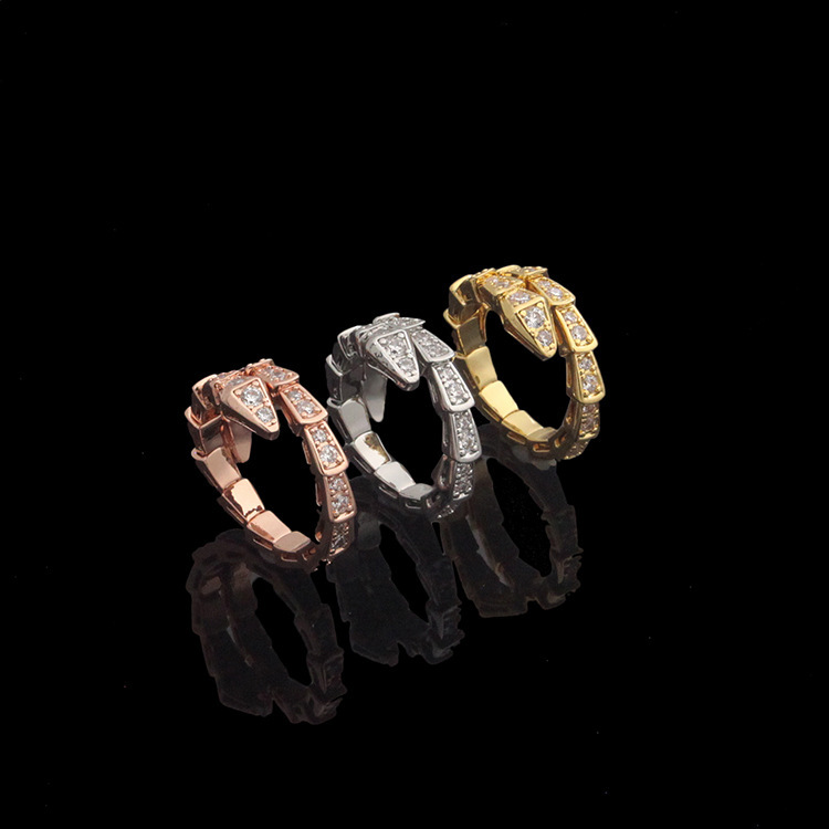 Luxury Original designer full diamond B snake Ring 18K Gold Silver Rose logo engrave Women girl lovers wedding Jewelry Lady Party Gifts 6 7 8 9
Luxury Original designer full diamond B snake Ring 18K Gold Silver Rose logo engrave Women girl lovers wedding Jewelry Lady Party Gifts 6 7 8 9