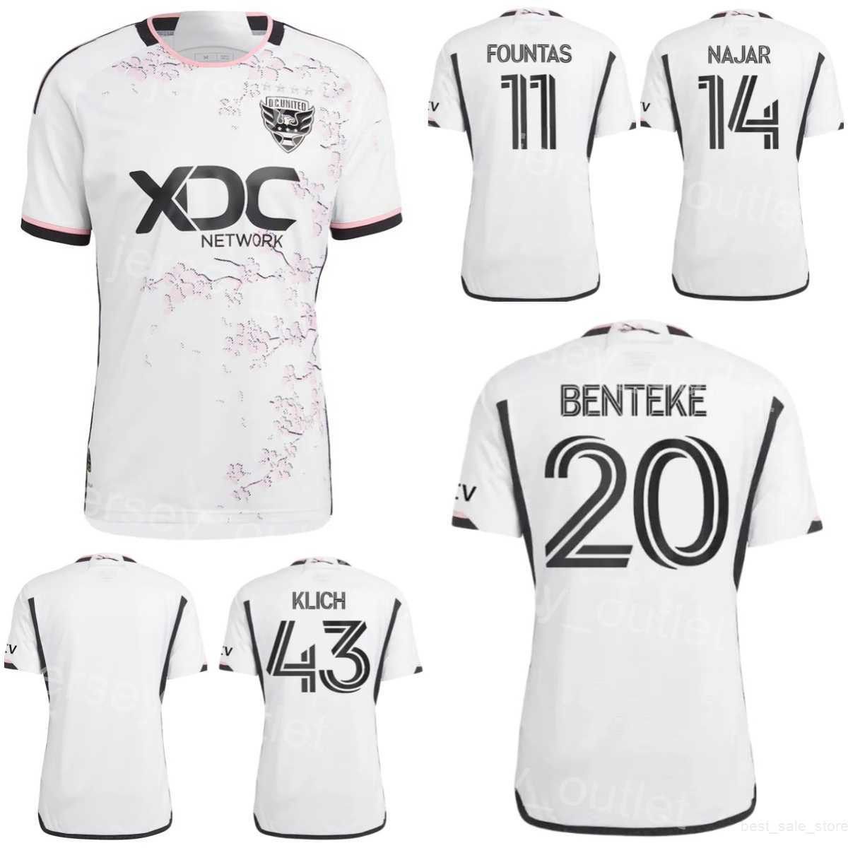 Washington DC United Soccer 20 Christian Benteke Jersey KLICH JEAHZE BIRNBAUM CANOUSE HOPKINS KU-DIPIETRO FOUNTAS HINES-IKE MILLER RUAN Football Shirt Kits 23-24, White
Washington DC United Soccer 20 Christian Benteke Jersey KLICH JEAHZE BIRNBAUM CANOUSE HOPKINS KU-DIPIETRO FOUNTAS HINES-IKE MILLER RUAN Football Shirt Kits 23-24, White