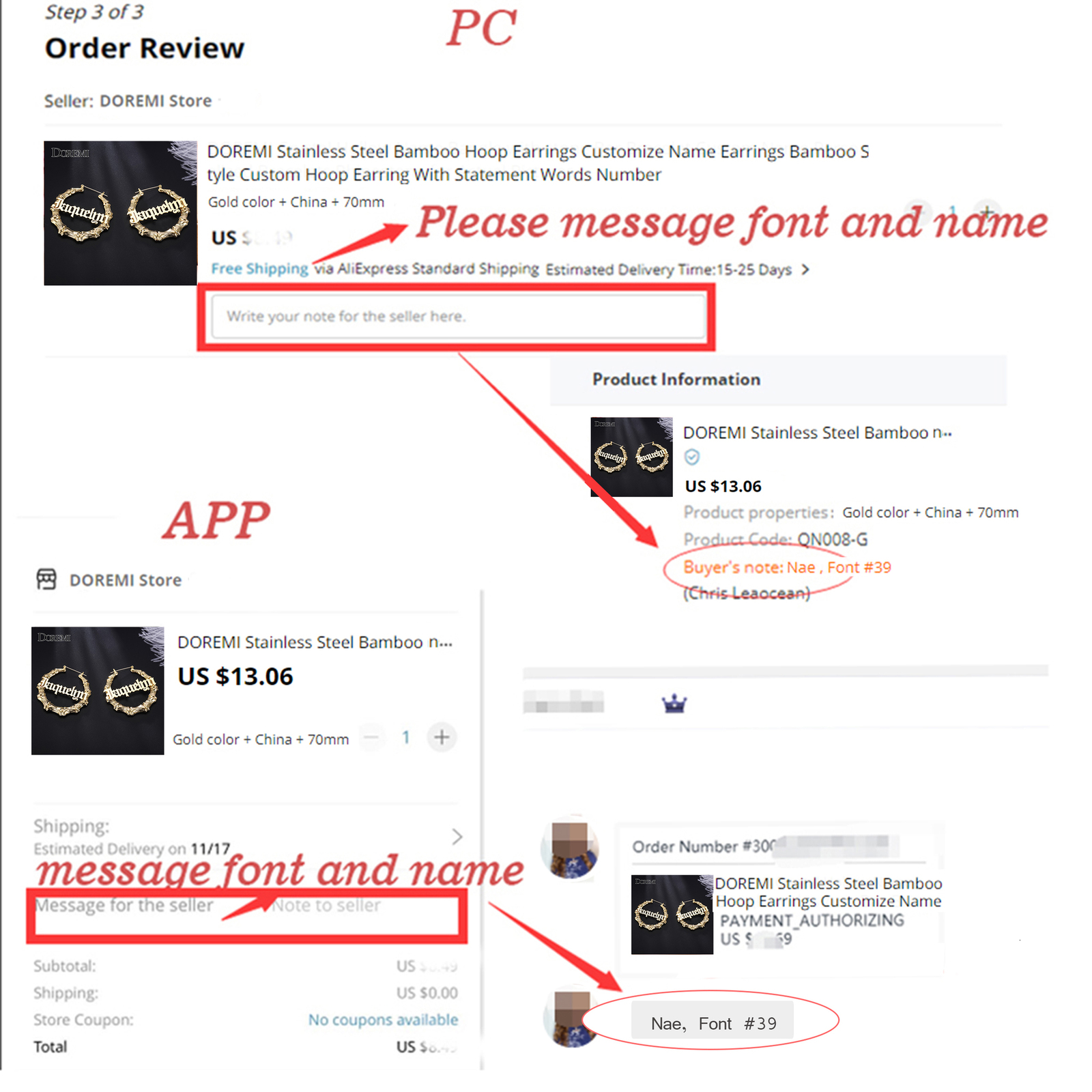 Hoop Huggie DOREMI Mini 18mm Small Custom Name Earrings Twist Personalized Letter Hoops For Kids Women Earrings for Child Girl Antiallergy 230411