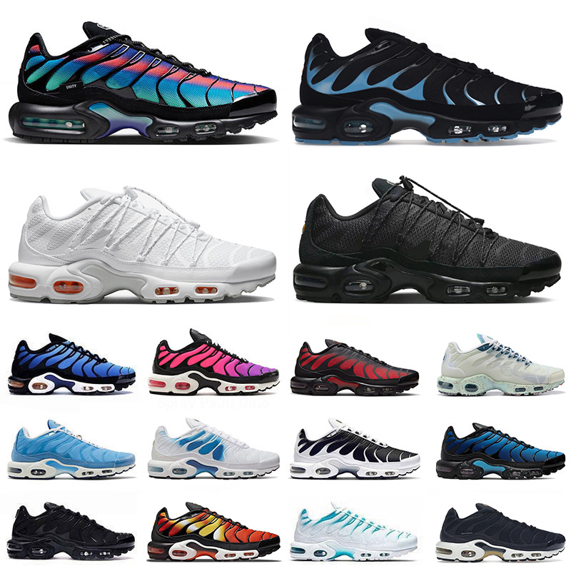 

Tn Plus Size Us 12 Running Outdoor Shoes Men Women Tns Utility Berlin Terrascape Triple Black All White tn. Rose Pink Blue Red Green France Trainers Sneakers Eur 36-46, 40-46 triple black leather