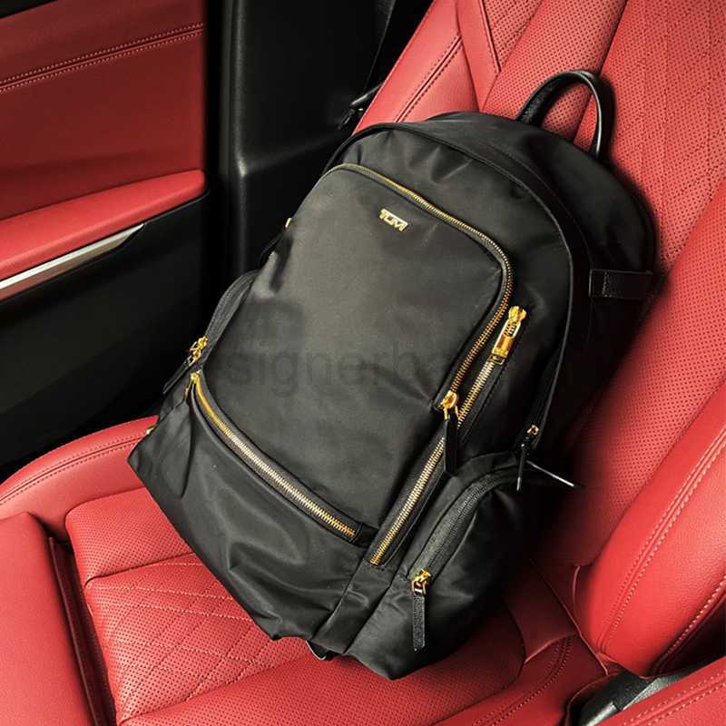 Backpack Women's TUMI/Tuming Voyageur Series Fashion Trend Black Gold Contrast Women's Backpack 0196601, Black with gold
Backpack Women's TUMI/Tuming Voyageur Series Fashion Trend Black Gold Contrast Women's Backpack 0196601, Black with gold