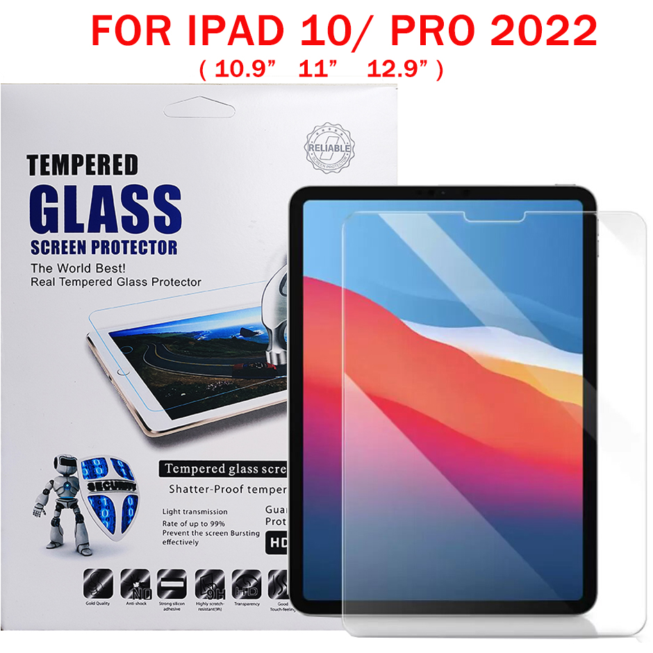 Tempered Glass Screen Protector For ipad 10 pro 10pro 2022 10.9 11 12.9 inch Table Gass Film in Paper Bag Retail Package
Tempered Glass Screen Protector For ipad 10 pro 10pro 2022 10.9 11 12.9 inch Table Gass Film in Paper Bag Retail Package