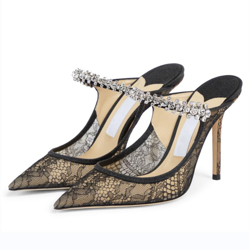Fashion Women Sandals Pumps London Bing 100 mm Mules In Glittered Tulle Italy Famous Pointed Toes Slingback Crystal Ankle Strap Designer Sandal High Heels Box EU 35-43, #1
Fashion Women Sandals Pumps London Bing 100 mm Mules In Glittered Tulle Italy Famous Pointed Toes Slingback Crystal Ankle Strap Designer Sandal High Heels Box EU 35-43, #1