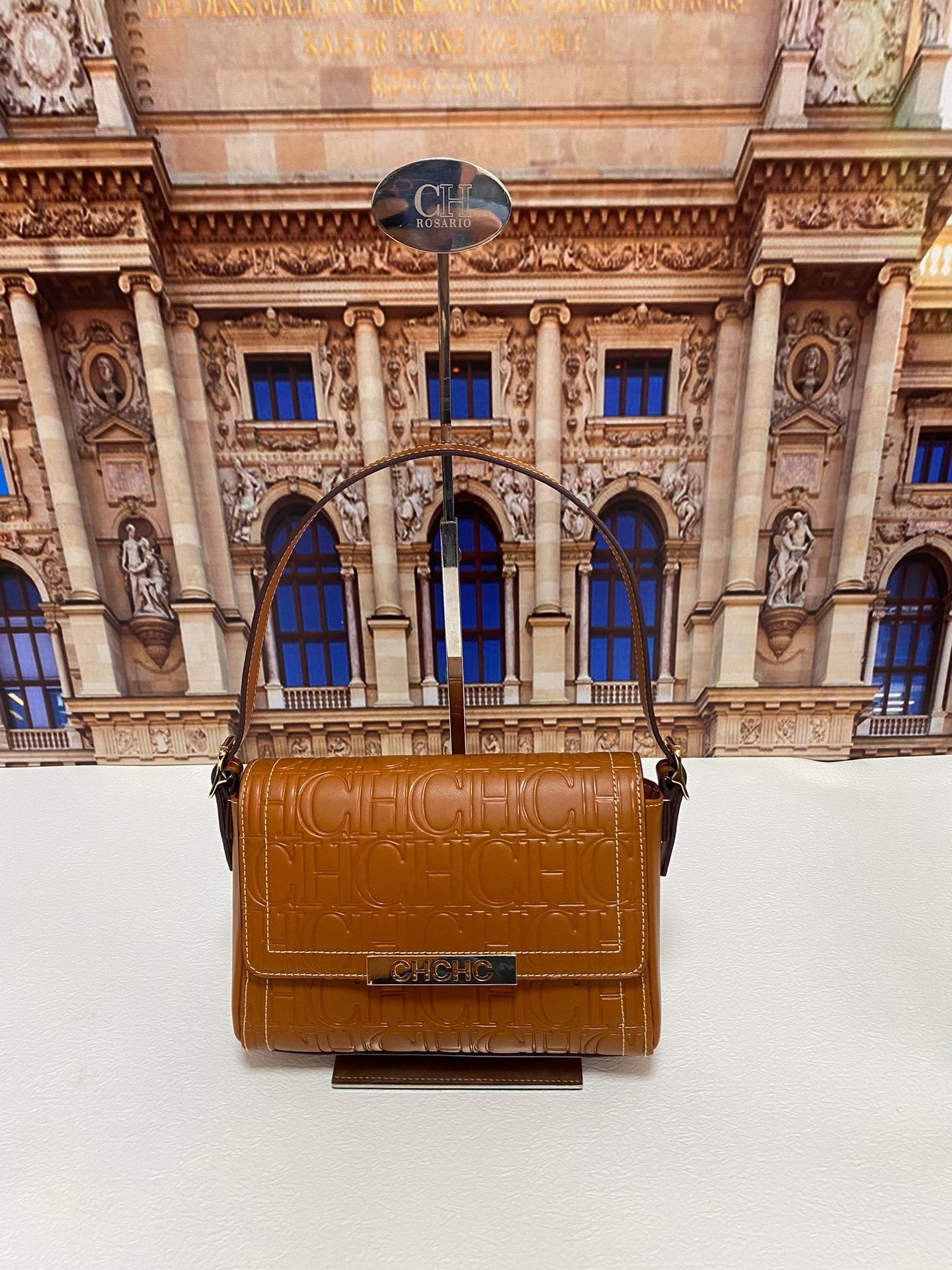 Evening Bags CH BY CHARO Women s Diagonal Single Shoulder Armpit Bag Flap Two Kinds Of Straps High Quality 230411