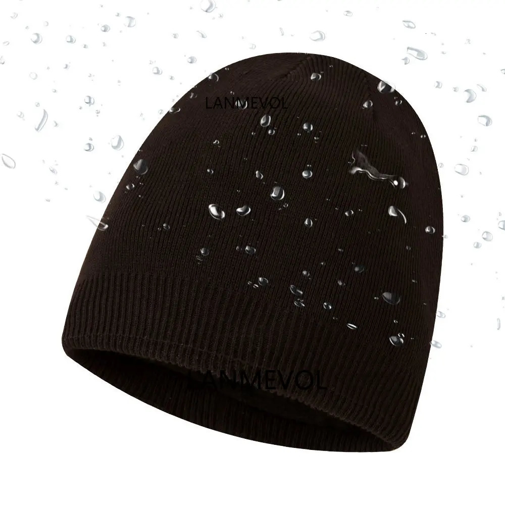 BeanieSkull Caps Waterproof Beanie Sport Men Running Women Outdoor Warm Hat Winter Snow Sports Hiking Cycling Climbing 231110