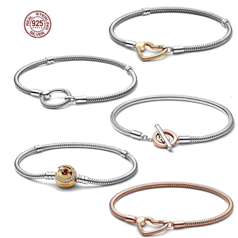 925 Sterling Silver Pandora Bracelet Is Suitable for Primitive Exquisite Classic DIY Female Jewelry Fashion Accessories Free Wholesale Freight
925 Sterling Silver Pandora Bracelet Is Suitable for Primitive Exquisite Classic DIY Female Jewelry Fashion Accessories Free Wholesale Freight