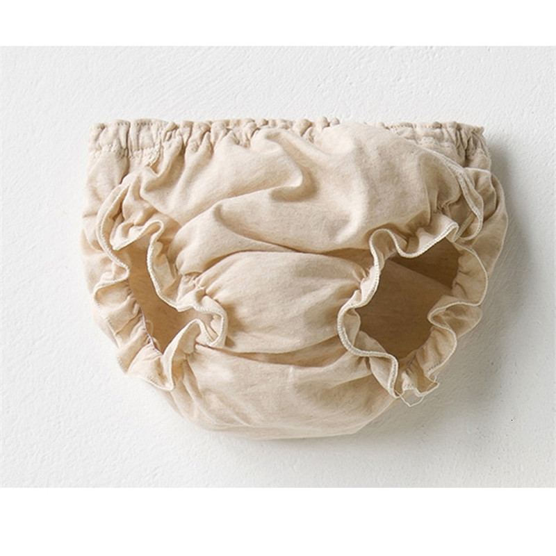 Shorts Baby Panties Girl Fashion Solid Lace Cotton Underpants Infant The Diaper Pants Kids Casual Triangle Child Bread PP 230411