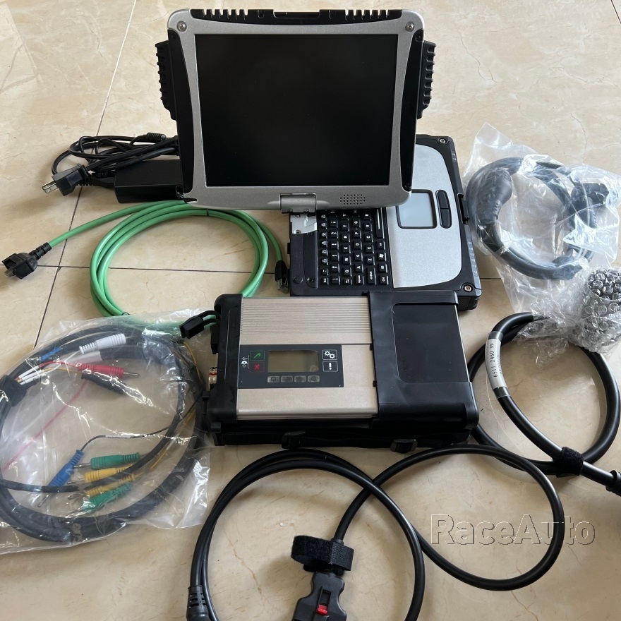 MB Star C5 D Connect C5 with newest xentry v2023.09 diagnostic tool vediamo/DAS/DTS with CF19 Laptop