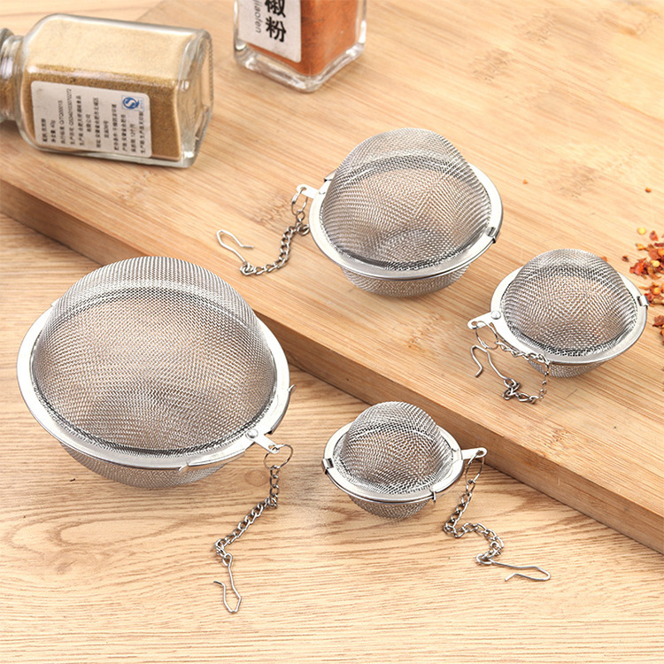 Tea Ball Filter Stainless Steel Sphere Locking Spice Tea Ball Strainer Mesh Infuser tea strainer Filter infuser Mesh Herbal Ball Kitchen Tea Tools
Tea Ball Filter Stainless Steel Sphere Locking Spice Tea Ball Strainer Mesh Infuser tea strainer Filter infuser Mesh Herbal Ball Kitchen Tea Tools