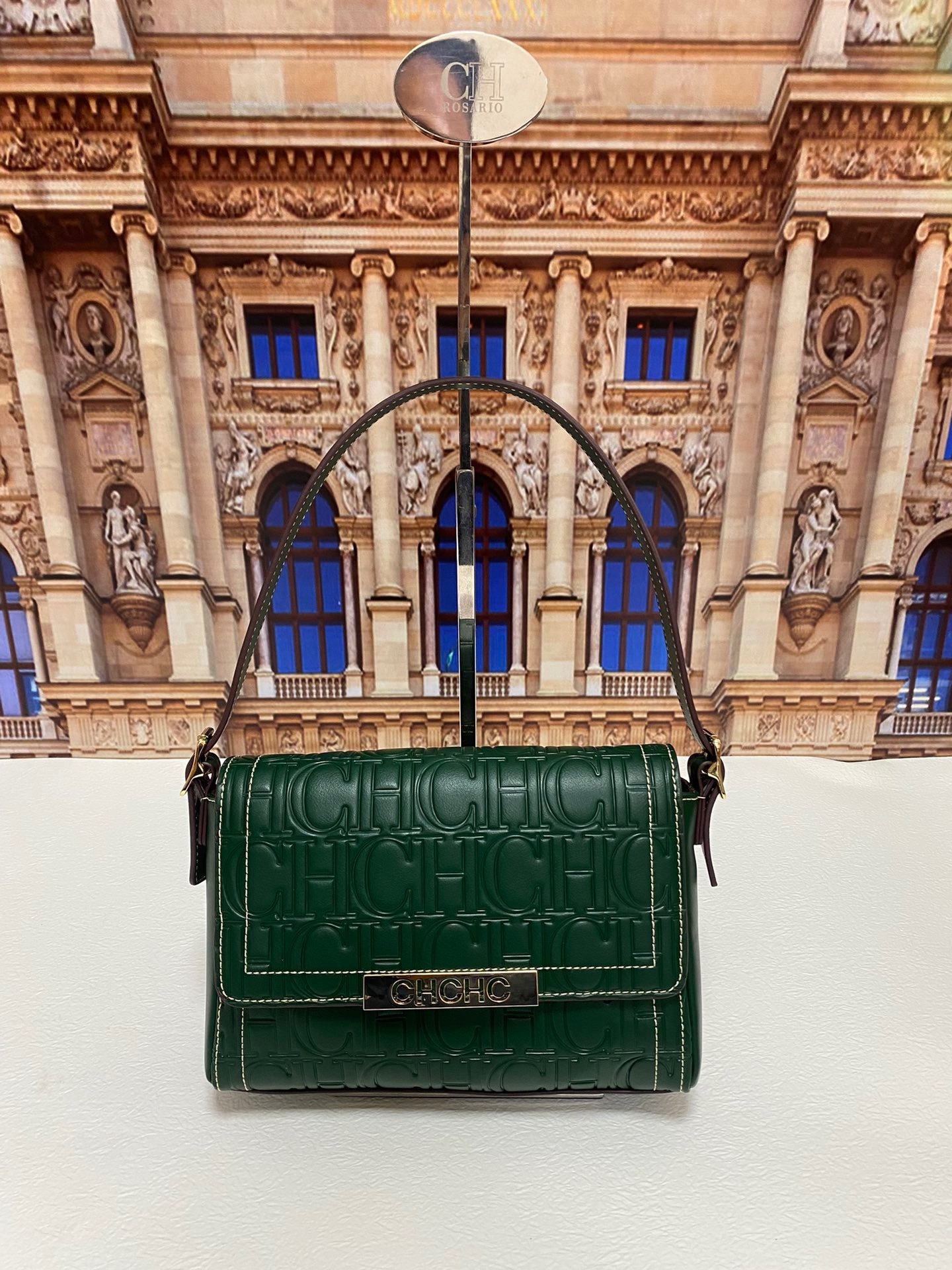 Evening Bags CH BY CHARO Women s Diagonal Single Shoulder Armpit Bag Flap Two Kinds Of Straps High Quality 230411