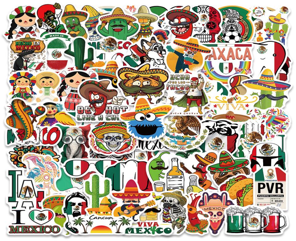 120PCS Mexican Stickers Cowboy Skull Graffiti Stickers for DIY Laptop Skateboard Motorcycle Decals4930126, Black
120PCS Mexican Stickers Cowboy Skull Graffiti Stickers for DIY Laptop Skateboard Motorcycle Decals4930126, Black