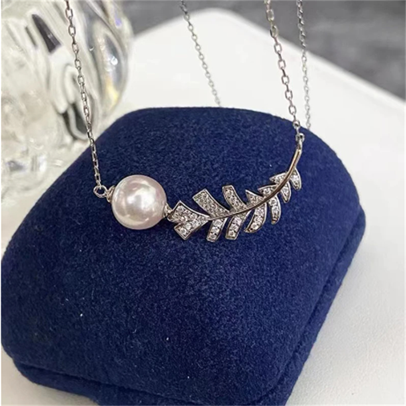 Feather Chocker Necklace Pearl Zircon White Gold Filled Engagement Wedding Pendants Necklace For Women Bridal Promise Jewelry
Feather Chocker Necklace Pearl Zircon White Gold Filled Engagement Wedding Pendants Necklace For Women Bridal Promise Jewelry