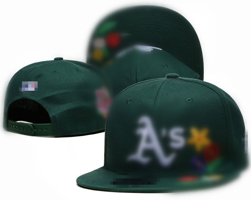 2023 Athleticss AS letter Snapback Hats Adjustable Sport Hand Baseball Caps Casquettes chapeus For Men Women Wholesale h8-4.11