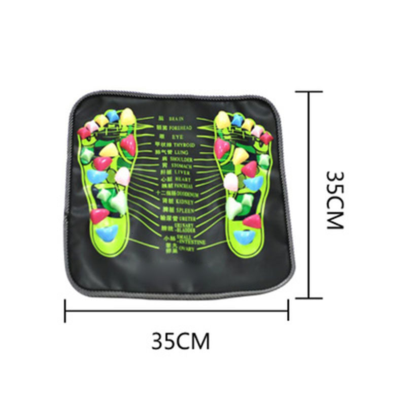 Full Body Massager Acupuncture Cobblestone Foot Cushion Acupoint Physical Pad Pain Relief Health Care SAL99 230411