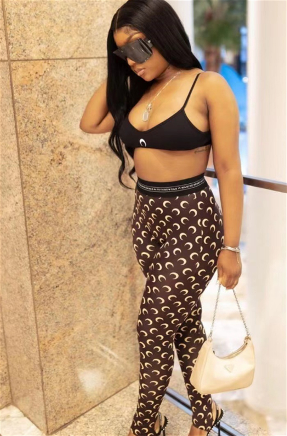 Women' Tracksuits women 2 piece pants spring summer Girl Tank Legging Sexy bra and pants two-piece set Tops and Trouse Mujer, White 1
Women' Tracksuits women 2 piece pants spring summer Girl Tank Legging Sexy bra and pants two-piece set Tops and Trouse Mujer, White 1