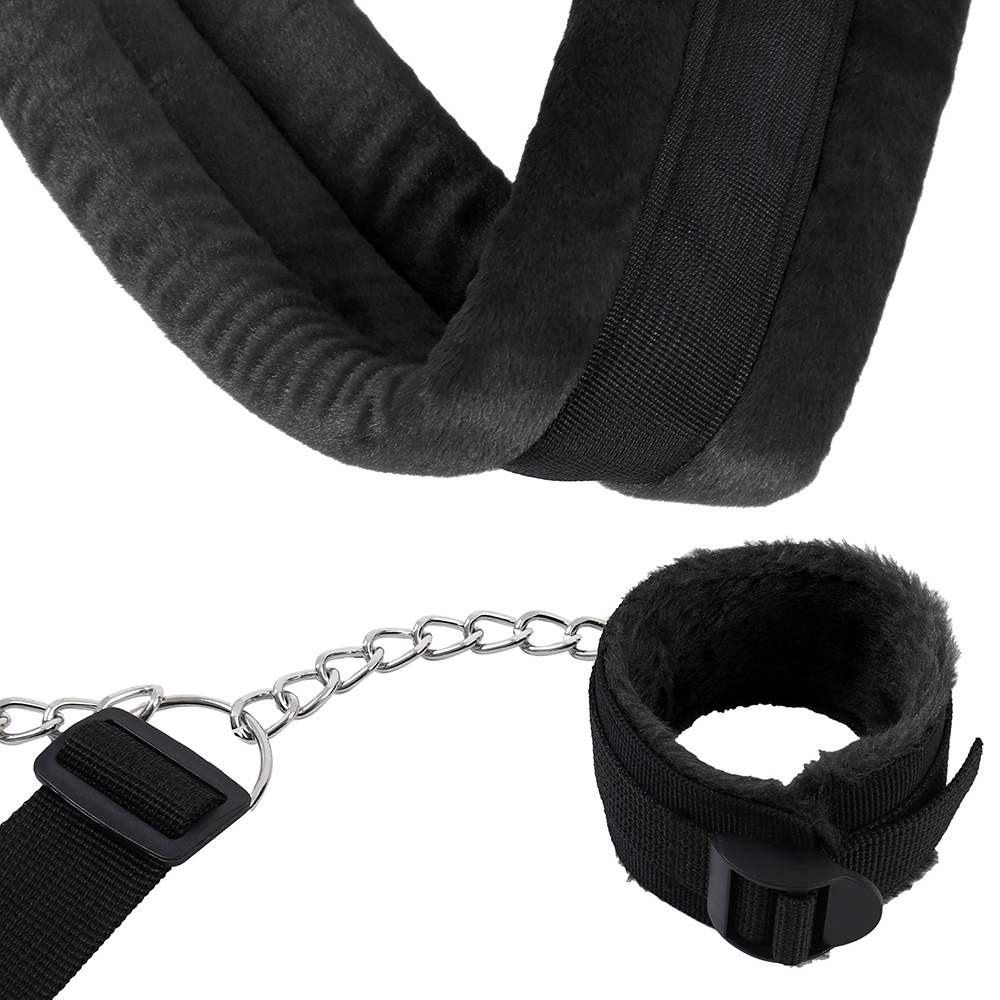 Cockrings BDSM Bondage Set Hanging Door Soft Sex Swing Toys For Woman Men Couple Slave Restraint Erotic Sexual Harness Adult Games Sexshop 230411
