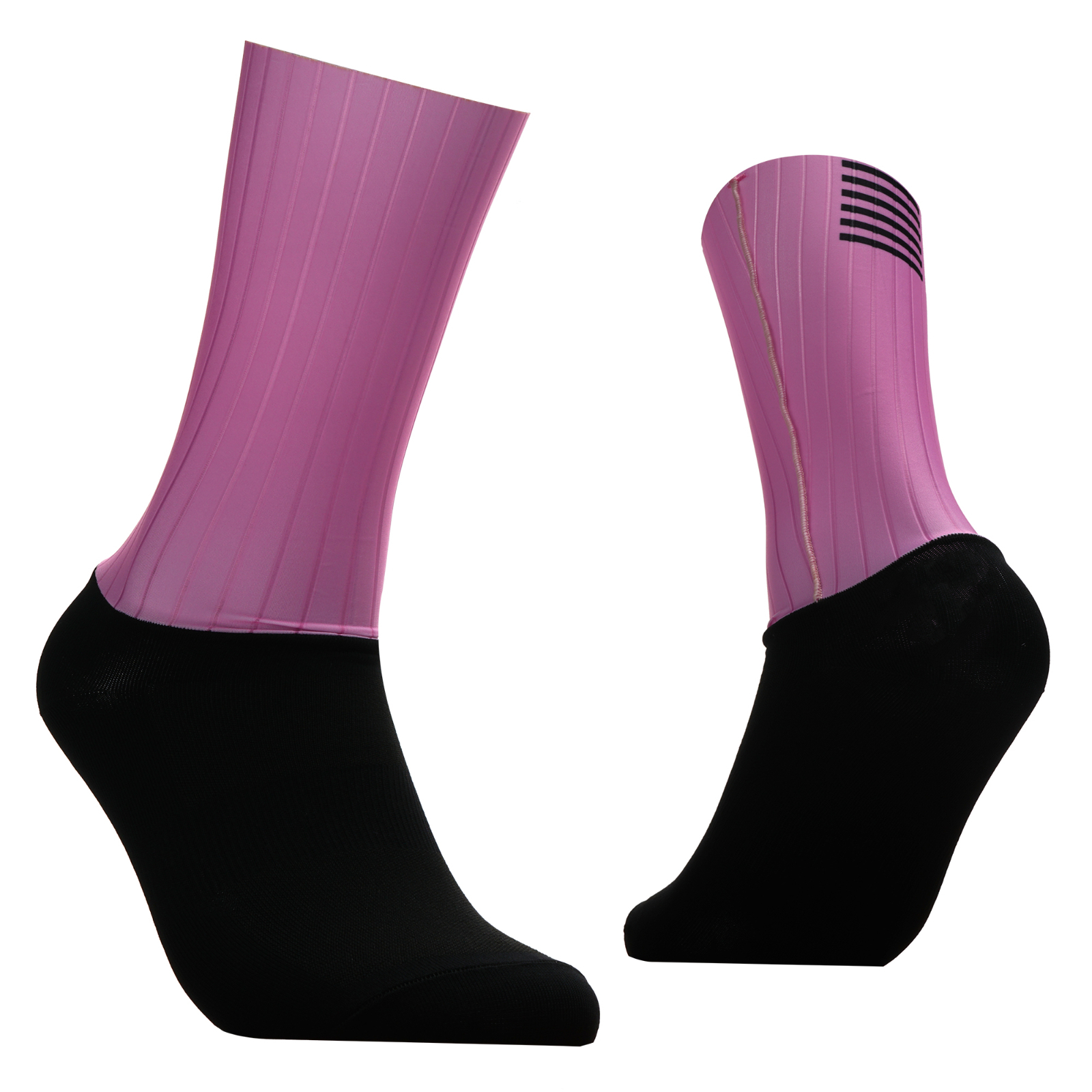 Sports Socks Cycling Summer Cool Breathable Nonslip Silicone Pro Competition Aero Bike Running Calcetines Ciclismo 230411