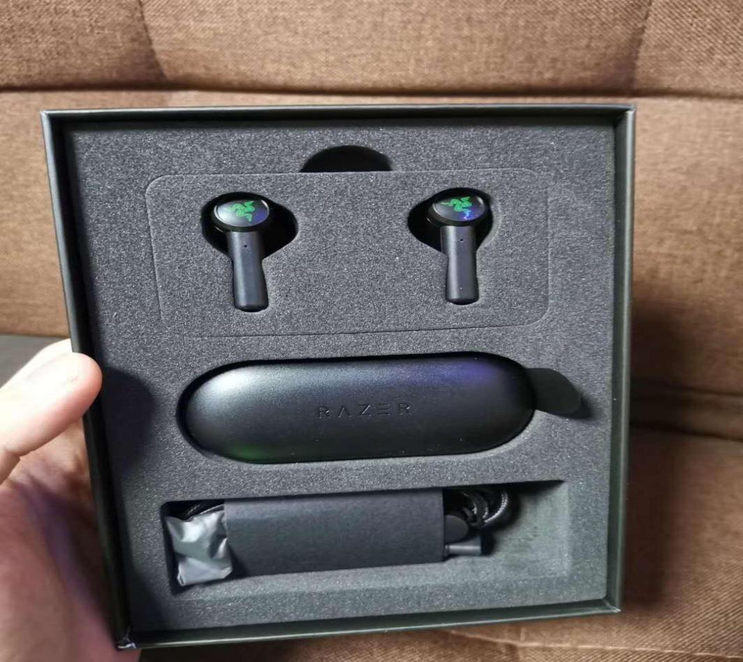 Razer Hammerhead True Wireless Earbuds Headphones Bluetooth Game Earphones In Ear Sport Headsets Quality For iPhone Android5912255, Black
Razer Hammerhead True Wireless Earbuds Headphones Bluetooth Game Earphones In Ear Sport Headsets Quality For iPhone Android5912255, Black