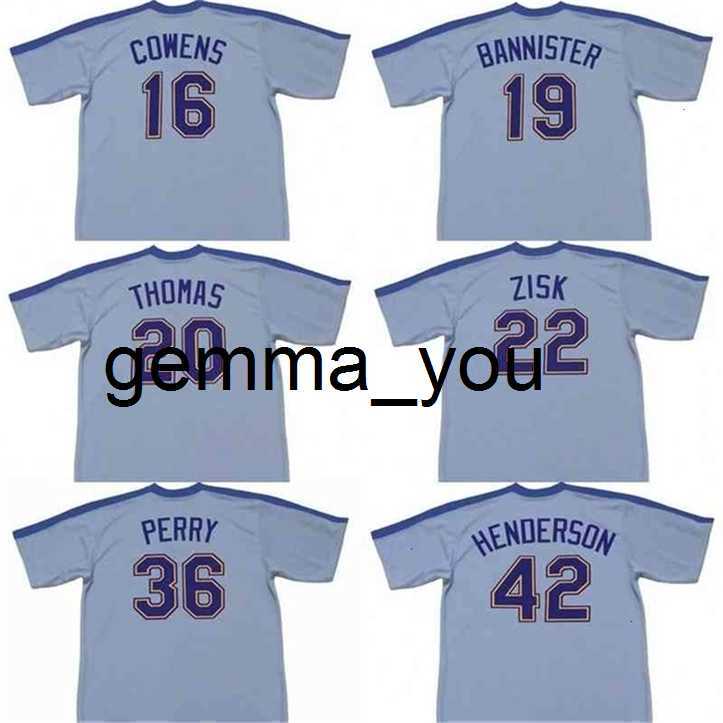 gemma Men 16 AL COWENS 19 FLOYD BANNISTER 20 GORMAN THOMAS 22 RICHIE ZISK 42 DAVE HENDERSON 36 GAYLORD PERRY 1997 Baseball Jersey
gemma Men 16 AL COWENS 19 FLOYD BANNISTER 20 GORMAN THOMAS 22 RICHIE ZISK 42 DAVE HENDERSON 36 GAYLORD PERRY 1997 Baseball Jersey