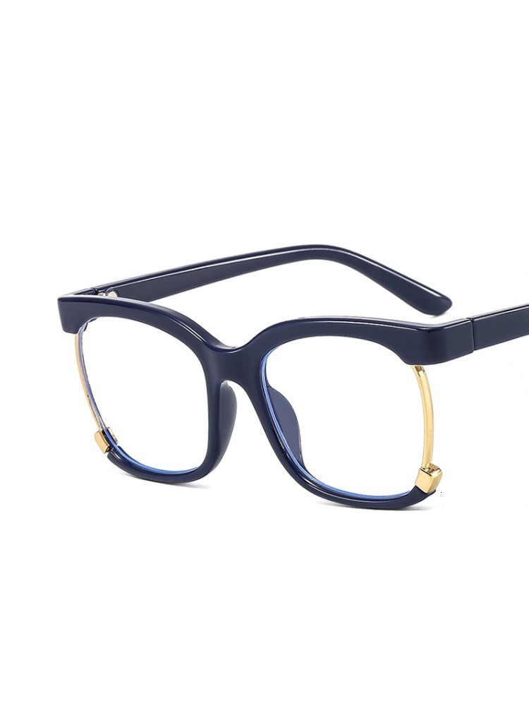 Sunglasses Frames 2023 Ins Fashion Retro Square Anti Blue Light Women Glasses Vintage Oversized Frame Clear Computer Reading Eyeglasses Trend 230411