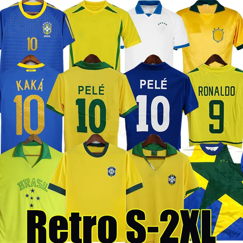 1970 Brazil PELE soccer jerseys 1998 2002 retro shirts Carlos Romario Ronaldinho 2004 camisa de futebol 94 Brasil 1958 82 97 98 RIVALDO ADRIANO JOELINTON 1988 57 99, 1978 home
1970 Brazil PELE soccer jerseys 1998 2002 retro shirts Carlos Romario Ronaldinho 2004 camisa de futebol 94 Brasil 1958 82 97 98 RIVALDO ADRIANO JOELINTON 1988 57 99, 1978 home