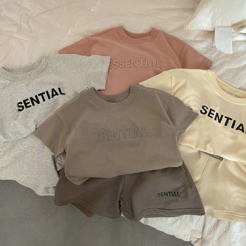 Summer Toddler Baby Girls Clothes Sets Short Sleeve T-Shirts Tops Cotton Casual Shorts Pants 2pcs Set Kids Tracksuit 1-6 Years, Beige gray
Summer Toddler Baby Girls Clothes Sets Short Sleeve T-Shirts Tops Cotton Casual Shorts Pants 2pcs Set Kids Tracksuit 1-6 Years, Beige gray