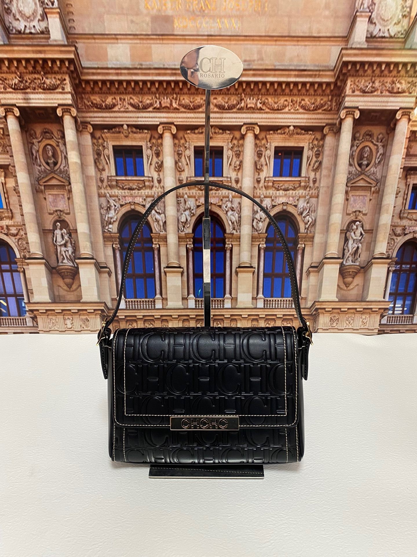 Evening Bags CH BY CHARO Women s Diagonal Single Shoulder Armpit Bag Flap Two Kinds Of Straps High Quality 230411