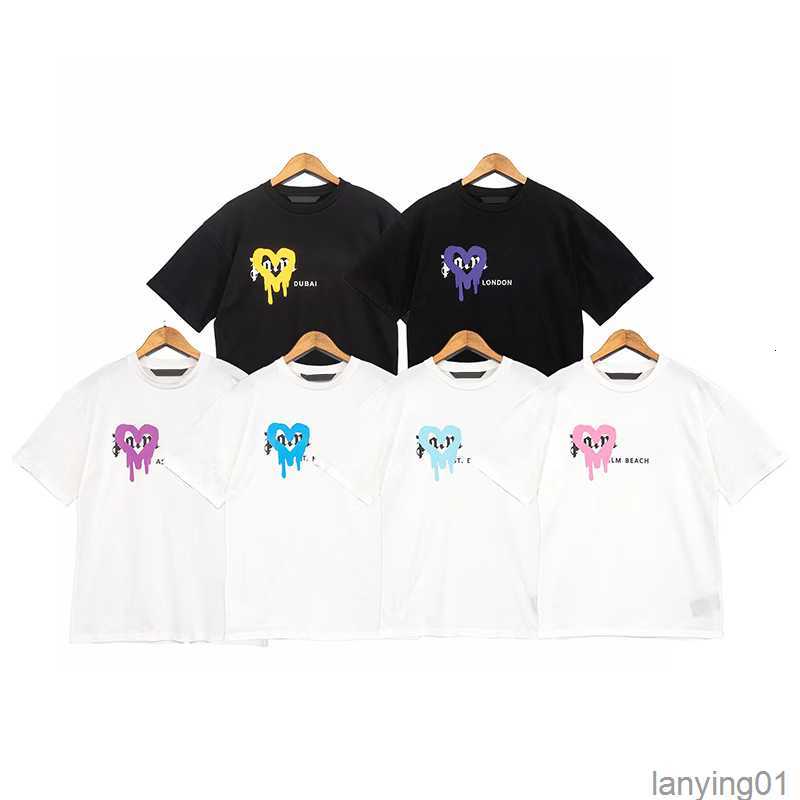Mens Designer Tshirt Men' T-shirts Palms Spray Love Heart Print Short-sleeved t Shirt Fashion Angels Women Graphic Tees, 001
Mens Designer Tshirt Men' T-shirts Palms Spray Love Heart Print Short-sleeved t Shirt Fashion Angels Women Graphic Tees, 001