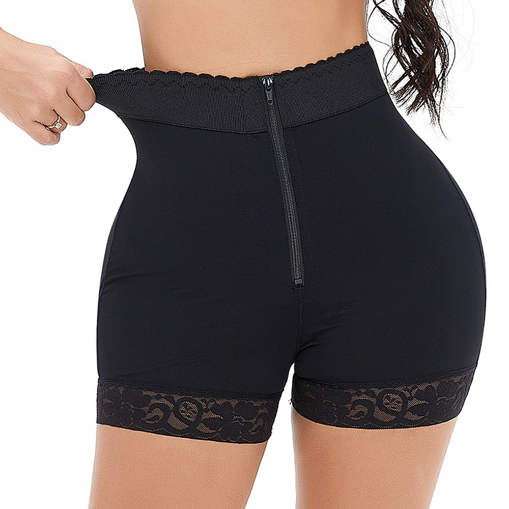 Waist Tummy Shaper LMYLXL Colombian Girdle Waist Trainer Double Compression BBL Shorts Tummy Control Sheath Slimming Flat Stomach Modeling Belt 230411