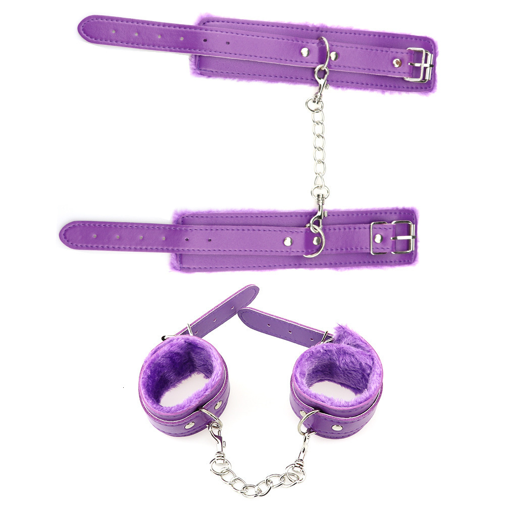 Adult Toys Sexy Soft Fur Handcuffs Role Playing Props BDSM Restraints Equipment Bondage Gear Sex for Couples Women Exotic Accessories 230411